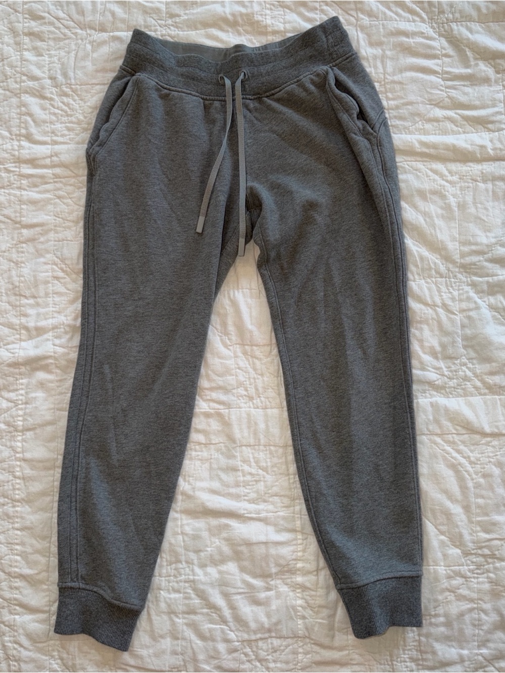 Lululemon Gray Drawstring Jogger Pants